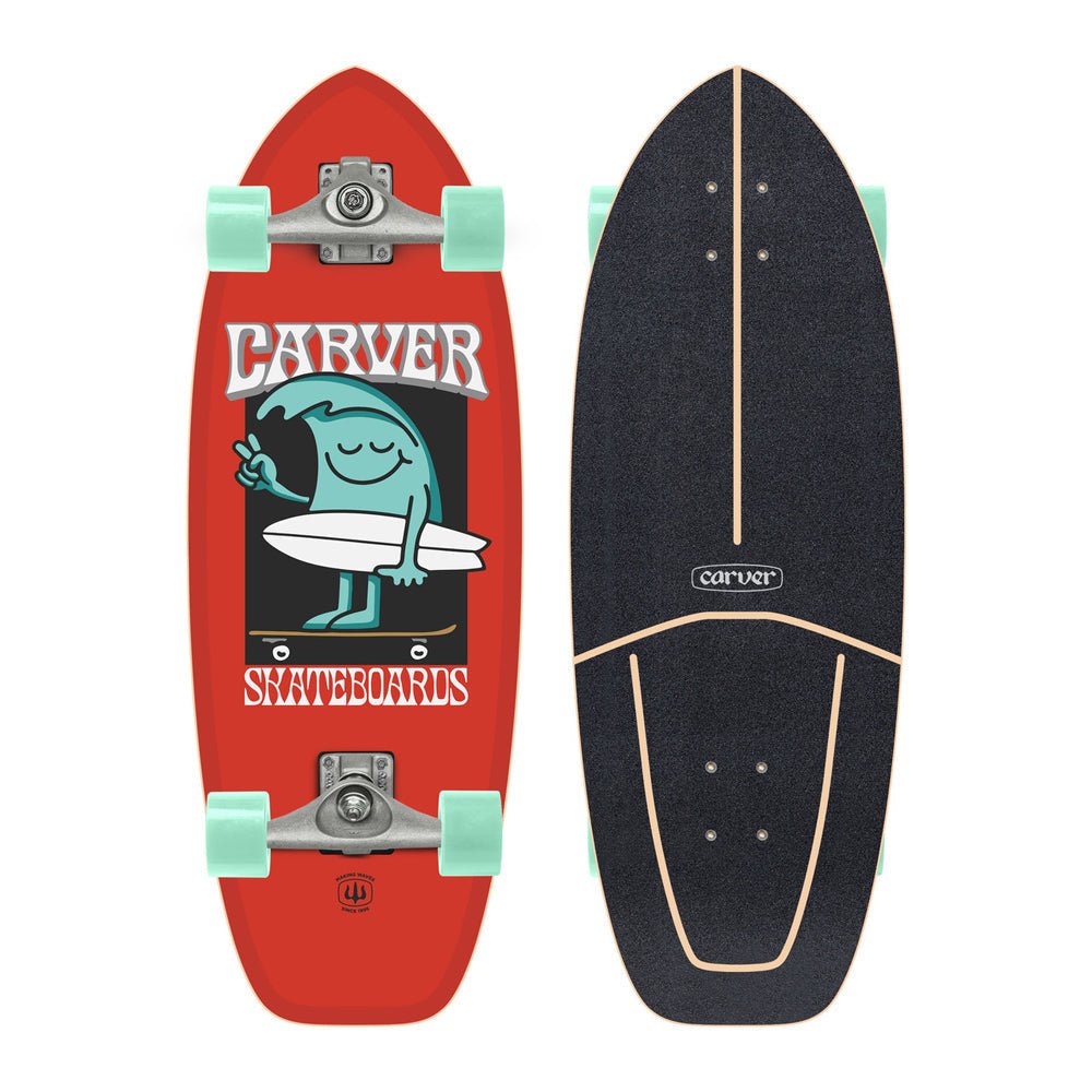 Carver Skateboards - 28" Wavy Davy - C5 Complete - Skymonster Watersports