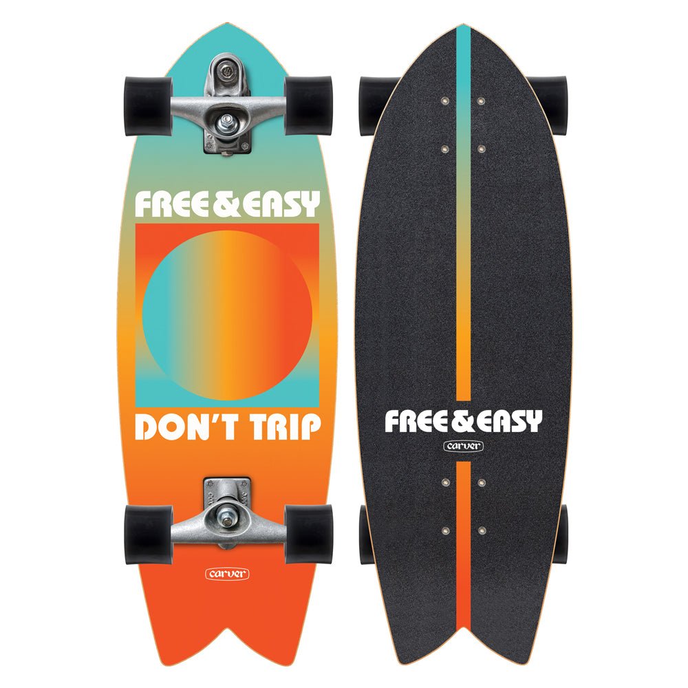 Carver Skateboards - 29.25" Free & Easy Gradient Sun - C7 Complete - Skymonster Watersports