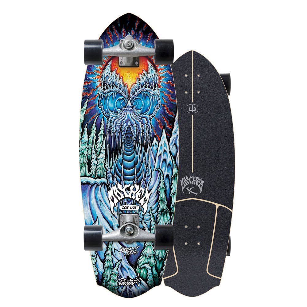 Carver Skateboards - 30" ...Lost Drew Brophy Winter Wave - CX Complete - Skymonster Watersports