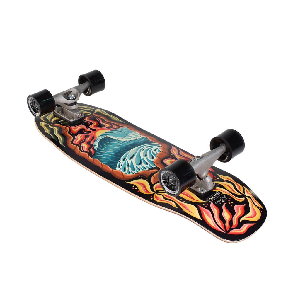 Carver Skateboards - 32" Psychedelic Sunset - C7 Complete - Skymonster Watersports