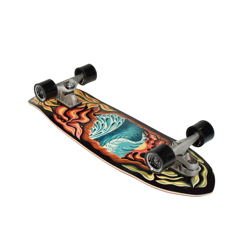 Carver Skateboards - 32" Psychedelic Sunset - C7 Complete - Skymonster Watersports