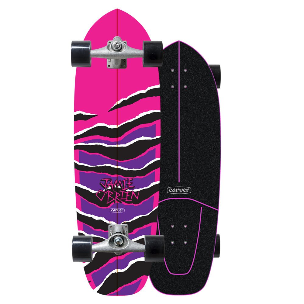 Carver Skateboards - 33.5" JOB Pink Tiger - CX Complete - Skymonster Watersports