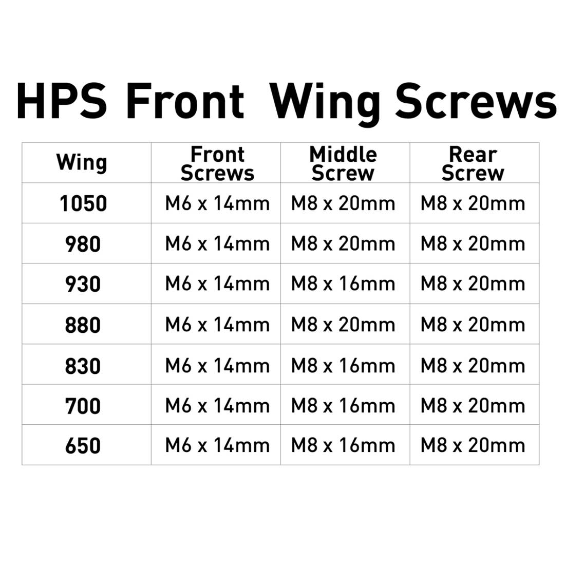 Axis HPS 1050 Carbon Hydrofoil Wing - Skymonster Watersports