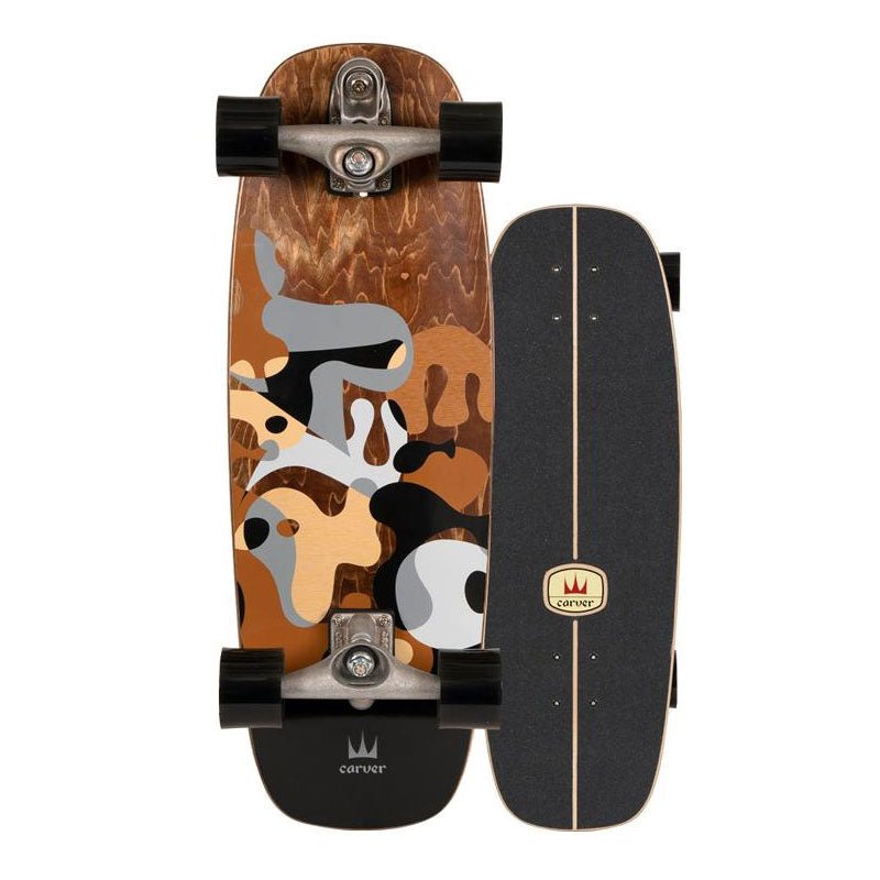 Carver 27.5" Grey Ray Surfskate Skateboard - Skymonster Watersports