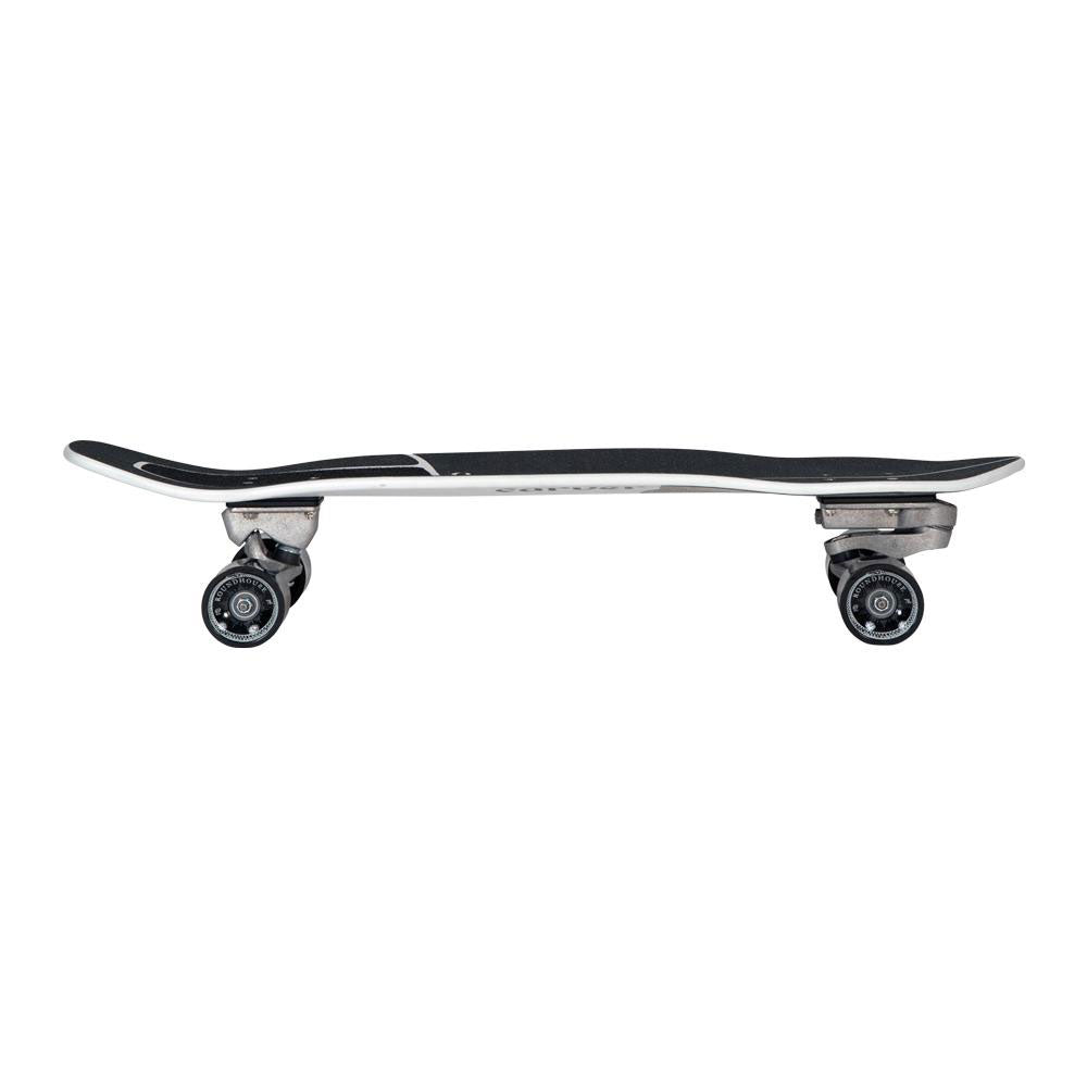 Carver 32.5" Black Tip Surfskate Skateboard - Skymonster Watersports