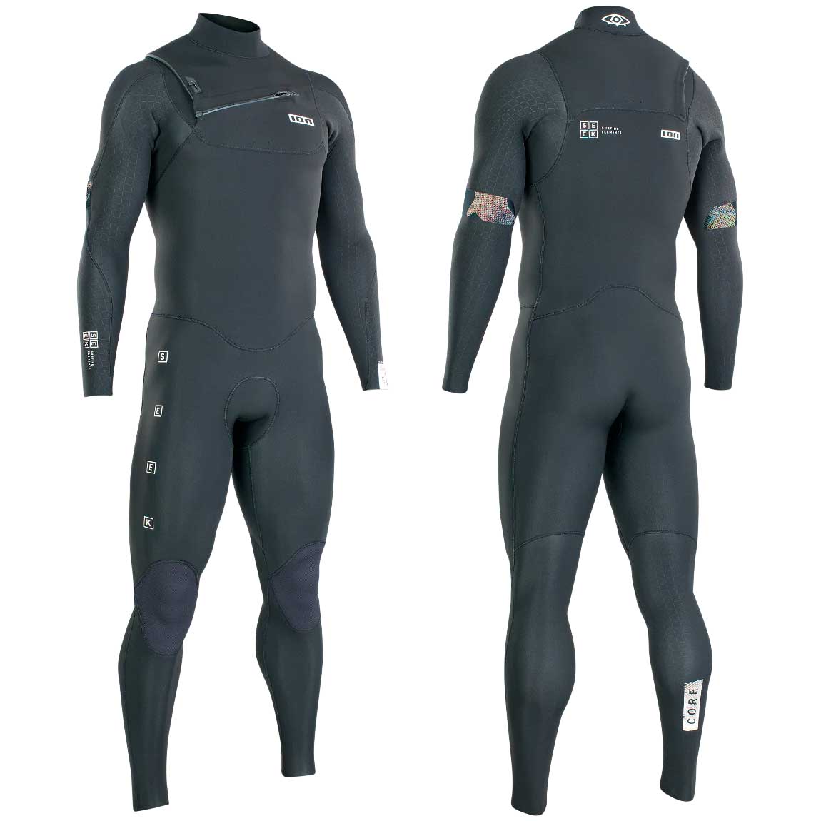 ION Seek Core 5/4 FZ 2023 Wetsuit - Skymonster Watersports