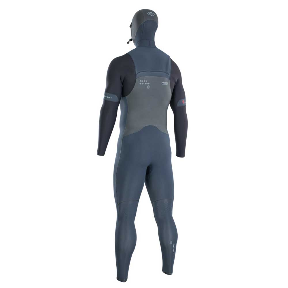 ION Seek Select Semidry 6/5 Hooded Wetsuit - 2022 - Skymonster Watersports