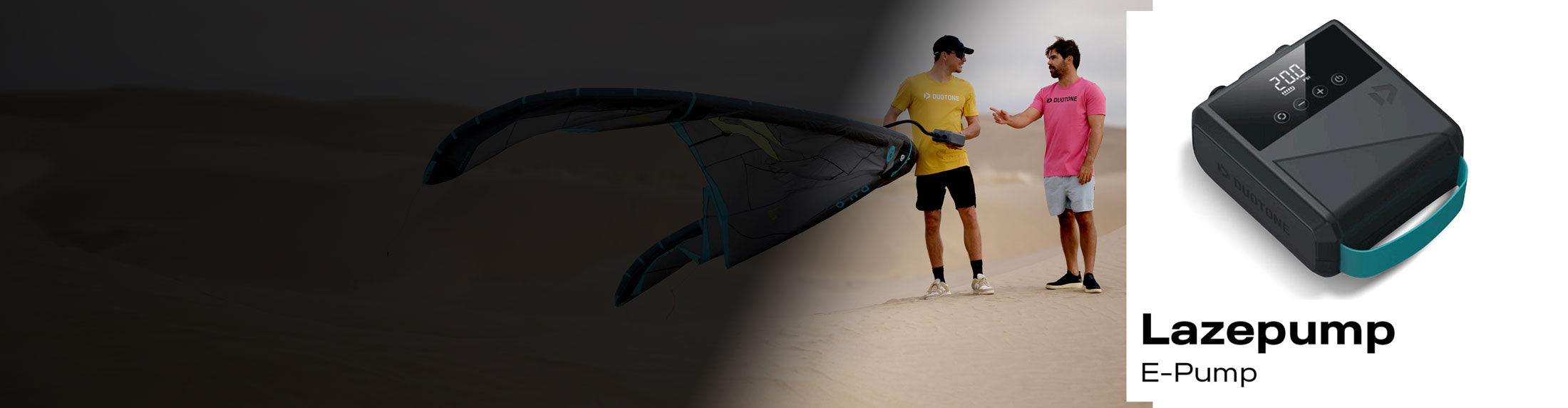 Duotone Electric Lazepump - Kite, Wing and SUP Air Pump