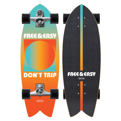 Carver Skateboards - 29.25&quot; Free &amp; Easy Gradient Sun - C7 Complete - Skymonster Watersports