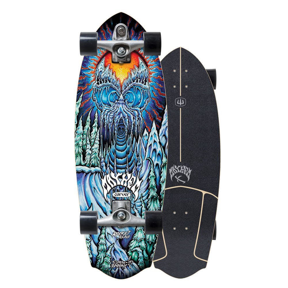 Carver Skateboards - 30&quot; ...Lost Drew Brophy Winter Wave - C7 Complete - Skymonster Watersports