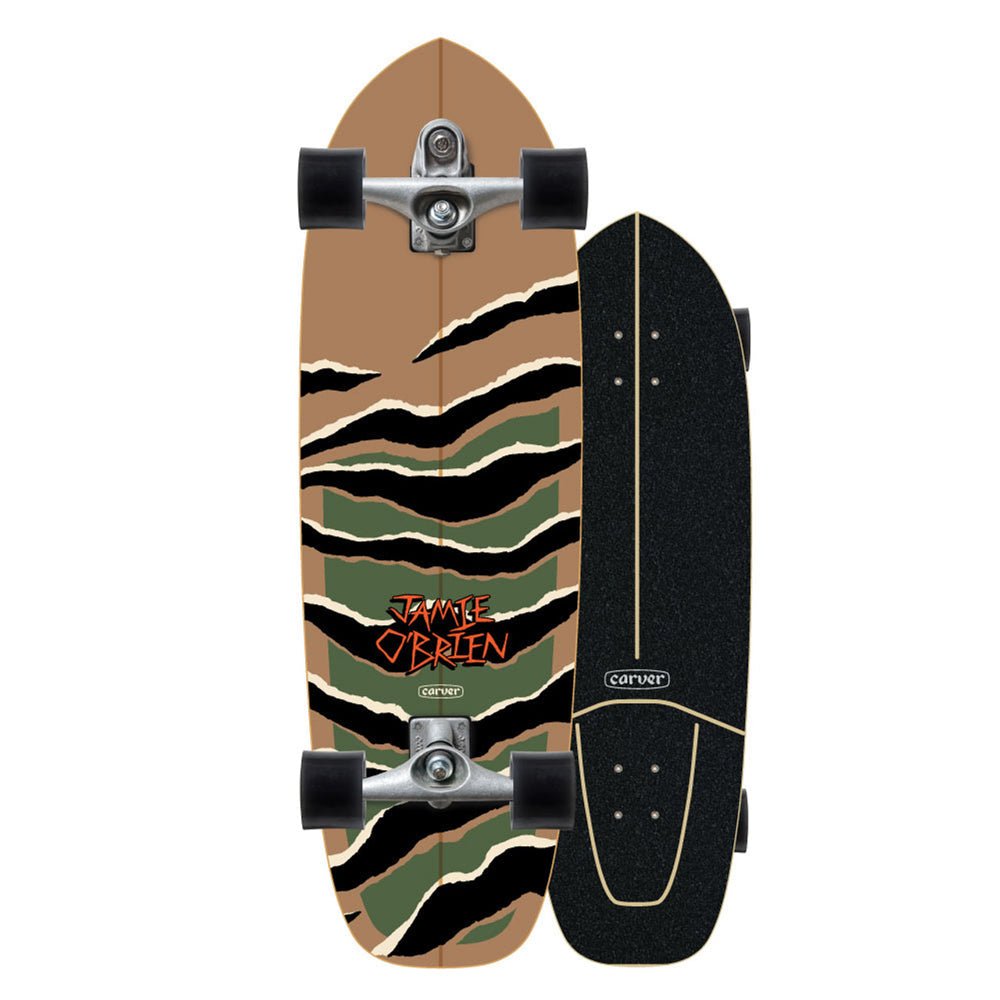 Carver Skateboards - 33.5&quot; JOB Camo Tiger - C7 Complete - Skymonster Watersports