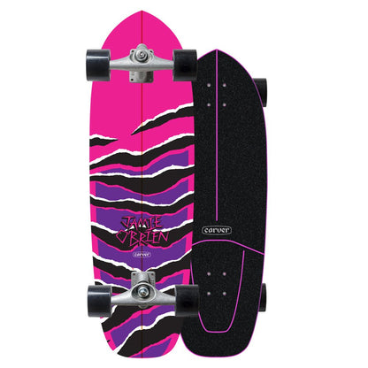 Carver Skateboards - 33.5&quot; JOB Pink Tiger - CX Complete - Skymonster Watersports