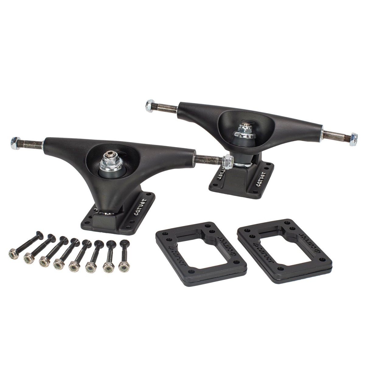 Carver Skateboards - 5.75" C5 Truck Set - Coal Satin - Skymonster Watersports