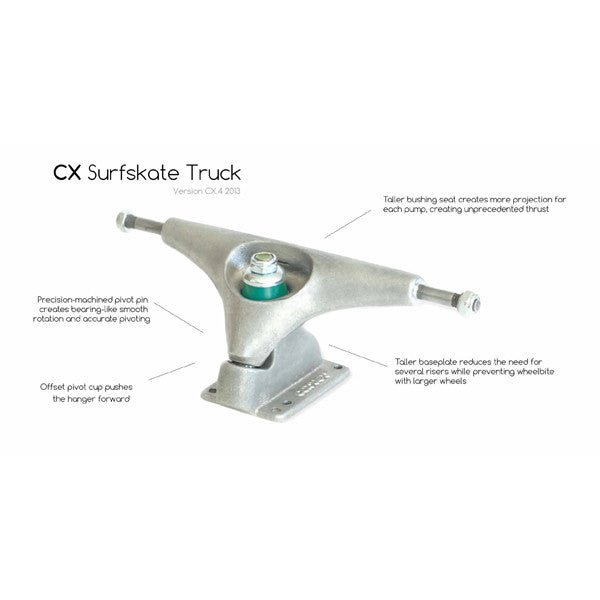 Carver Skateboards - 6.5" CX Truck Set - Skymonster Watersports