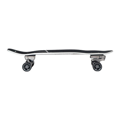 Carver 32.5&quot; Black Tip Surfskate Skateboard - Skymonster Watersports