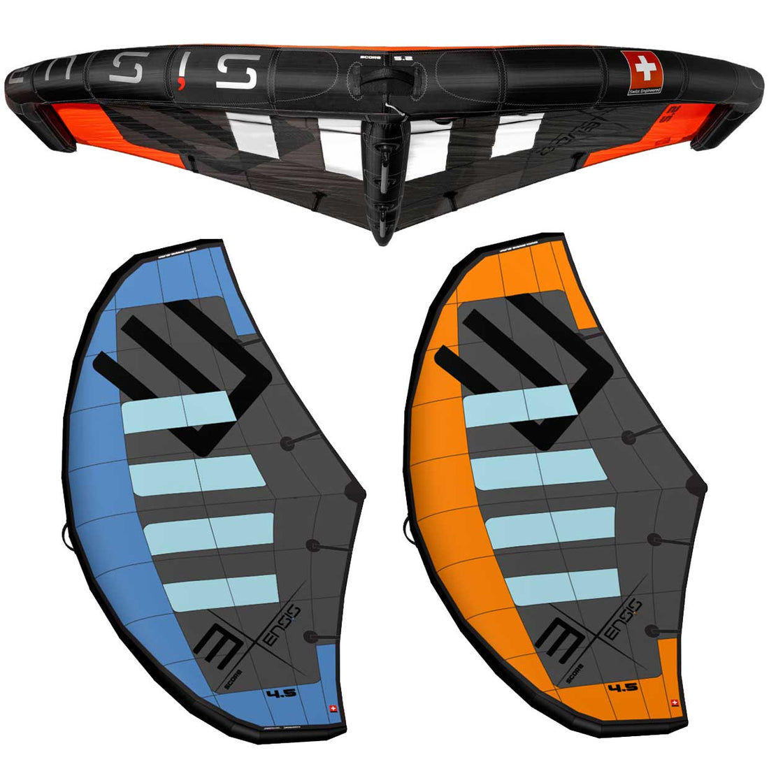 Ensis Score 2 - Rigid Handles - 2023 Wing - Skymonster Watersports