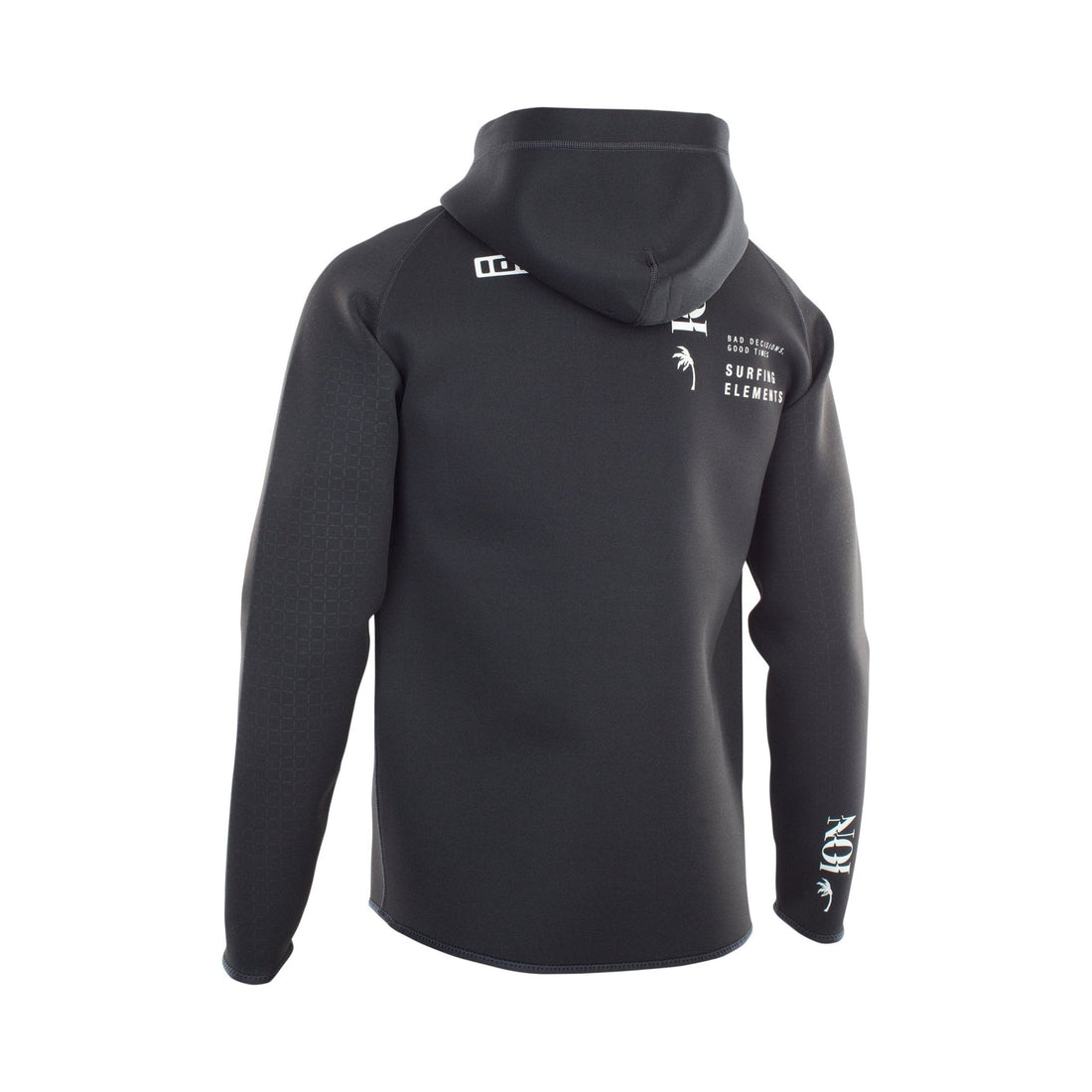 Ion Neo Neoprene Hoody Lite - Black - Skymonster Watersports