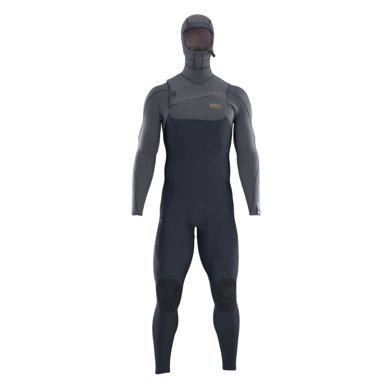 ION Seek Amp 6/5 Hood Front Zip 2023 - Skymonster Watersports
