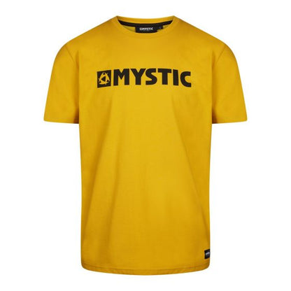 Mystic Brand Soft T-Shirt - 2021 - Mustard - Skymonster Watersports