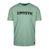 Mystic Brand Tee Green 2022 - Skymonster Watersports